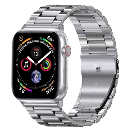Apple Watch 38/40/41 Link Armbånd Metal Silver
