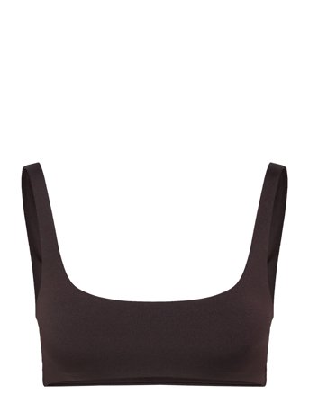 Weekday Sporty Bikini Top - Black - XS