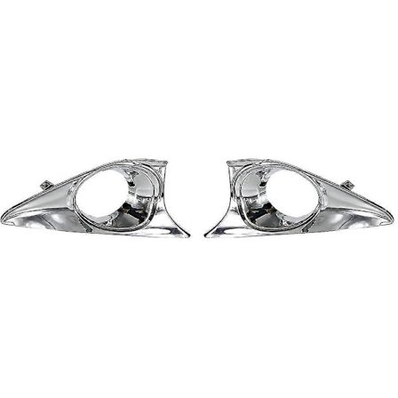 Bil Foran Bumper Tåkelys Deksel For 2012 2013 2014 ABS Krom Tåkelyshette