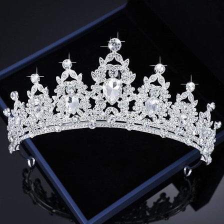 Dronning krone og tiaraer Prinsesse krone til kvinder og piger