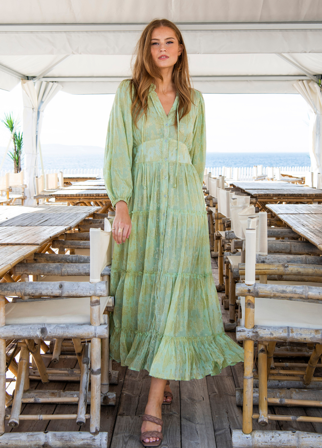 MISSMAYA - Elodie Dress French Lime - S