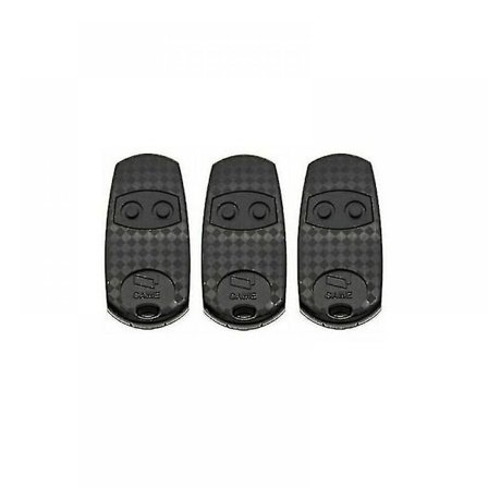 3 stk. fjernbetjening kompatibel Top432ev 3 stk. Fast kode frekvens 433,92 Mhz.