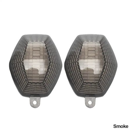 2 stk. Motorcykel Blinklys Hus Blinklys Dæksel Blinklys Linse Passer til Suzuki DL650 DL1000 V-Strom Klar~05468
