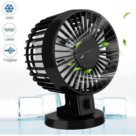 2024 Lämplig USB Mini Fläkt USB-driven Flexibel Mini Kylfläkt för Laptop, Skrivbord, Powerbank[D]