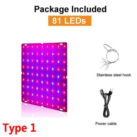 3000W LED Plant Grow Light Full Spectrum LED Justerbar 169-LED