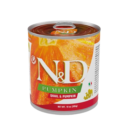 Farmina - N&D Pumpkin & Quail Våtfôr for hund 285 g - Hund - Hundefôr & hundemat - Våtfôr & våtmat - ZOO.no