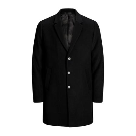 Jack & Jones Jakke Sort, Herre Uldfrakker