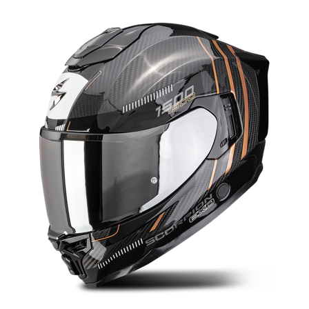 Integralhelm Scorpion EXO-1500 Carbon Air Zity Schwarz M