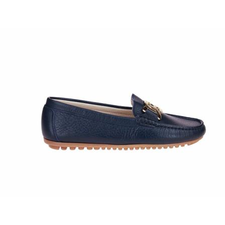 Scapa, Moccasin Gesp Blauw, Dames, Maat:38 EU