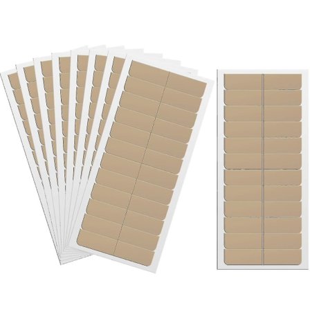 180 stycken hårförlängningstejp Dubbelsidig förlängningstejp för ersättning