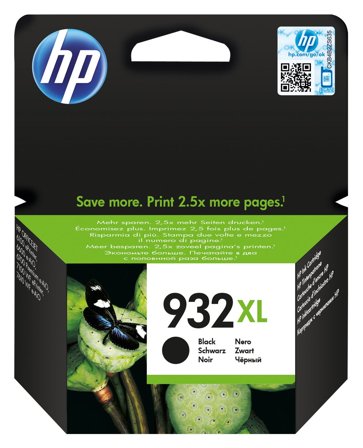 HP 932XL svart original bläckpatron med hög kapacitet, 886111749010