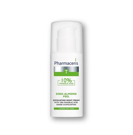 Pharmaceris Sebo-Almond Peel 10% Mandelic Acid Exfoliating Night Cream 50 ml, Skincare, Dermatologisk- & SpecialSkincare, Uren Hud