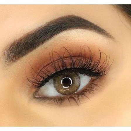 Hazel/brun- linser för både mörka och ljusa ögon,med linsetui