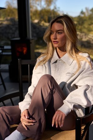 ICANIWILL - Everyday Rugby Sweatshirt Light Grey Melange - Oberteile - Damen - ICIW