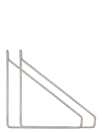 house doctor Brackets, Apart, Brushed Silver - Silver - ONE SIZE