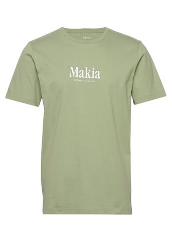 Strait T-Shirt Green Makia