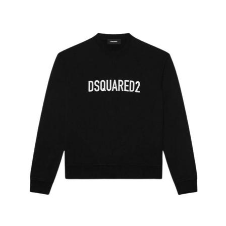 Dsquared2, Sweatshirt Zwart, Dames, Maat:M
