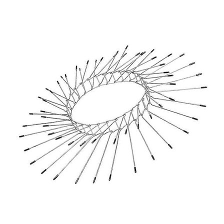 20 Stk. Rustfri Tagrenderbeskytter i Rustfrit Stål, Tagrender Træbeskytter mod Klatrende Mår Forsvar til Udendørs Brug