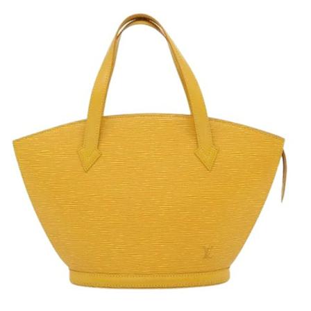 Louis Vuitton Vintage, Pre-owned Leather louis-vuitton-bags Geel, Dames, Maat:ONE Size