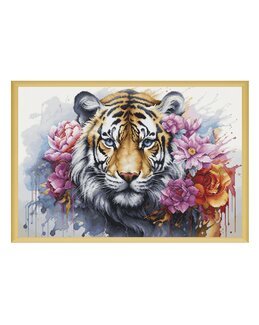 Broderipakke Bilde Tiger - Luca-S