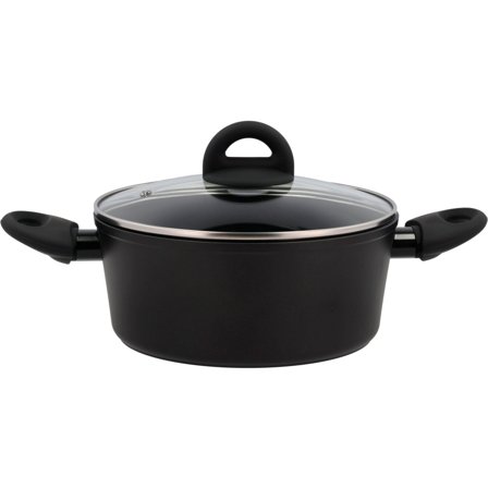 Funktion Ceramica gryde med glaslåg 2,5 liter, sort | KitchenOne