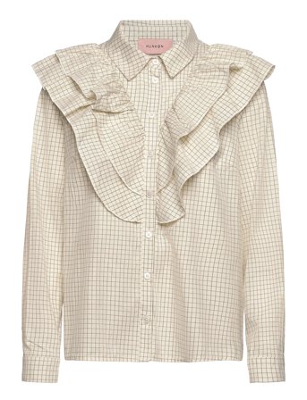 Luca Shirt Cream Hunkøn