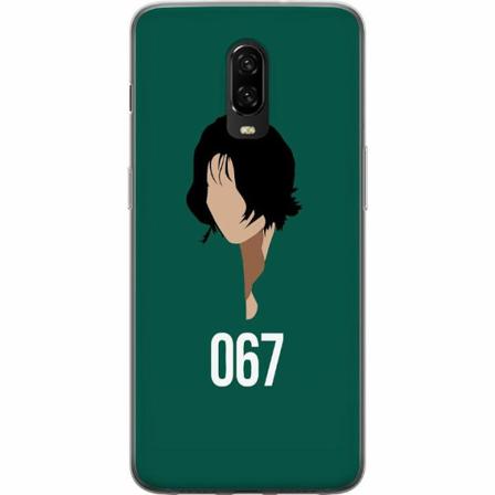 Oneplus 6t Genomskinligt Skal Squid Game