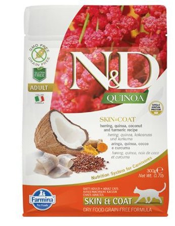 Farmina Natural & Delicious All Breed Quinoa Skin & Coat Aringa