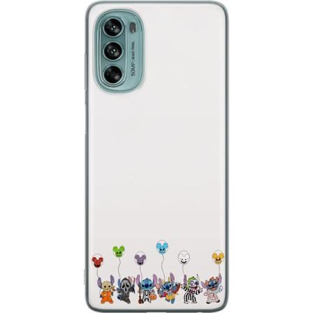 Motorola Moto G62 5G Genomskinligt Skal Stitch Kostym