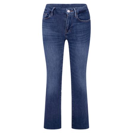 Frame, Le Crop Mini Boot Crosslane Blauw, Dames, Maat:W29