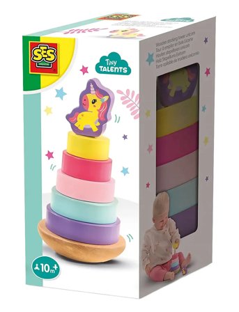 Stacking Tower - Unicorn Patterned SES Creative