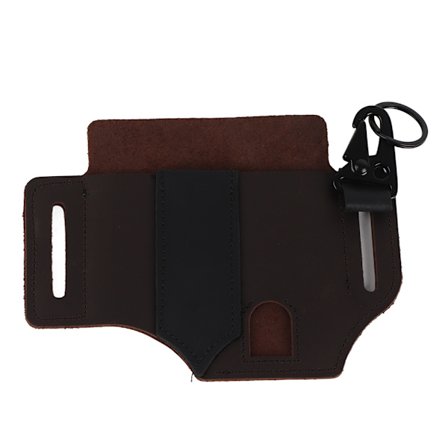 EDC Organizer Belteløkke Lær Multiverktøyholder for Penn Lommelykt Verktøy og EDC Utstyr