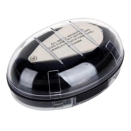 40X LED-korujen kokoontaittuva suurennuslasiluuppi Box Jeweller -silmäluupilla arviointityökalua varten