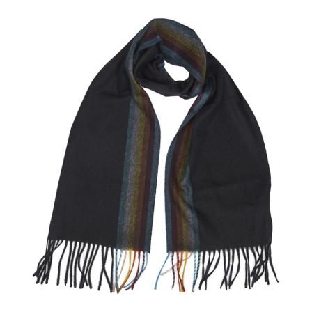 PS By Paul Smith, Winter Scarves Zwart, Heren, Maat:ONE Size,print