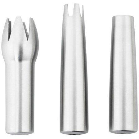 Isi Munnstykke Rustfritt Stål 3-pakning