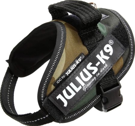Julius-K9 Idc Harness Mini Dog Harnesses & Dog Collars Green Mini