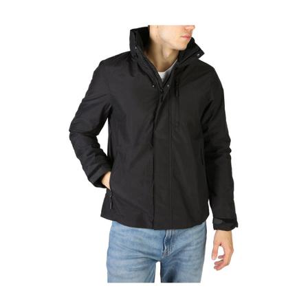 Superdry, Jacket M5010174A Zwart, Heren, Maat:S,polyester