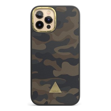 Naive iPhone 12 Pro Max Skal - Camouflage