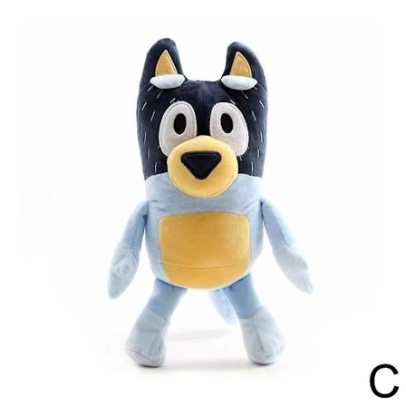 Bomullsplyschleksak hund Bluey tecknad mjuk plyschleksak gåvor till animefans 28 cm