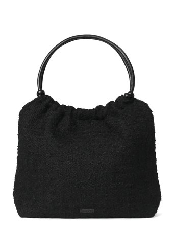 DAY ET Day Woolen Pop Scrunch Tote - Black - ONE SIZE