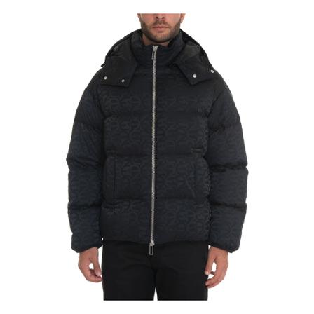 Emporio Armani, Padded Jacket Zwart, Heren, Maat:L