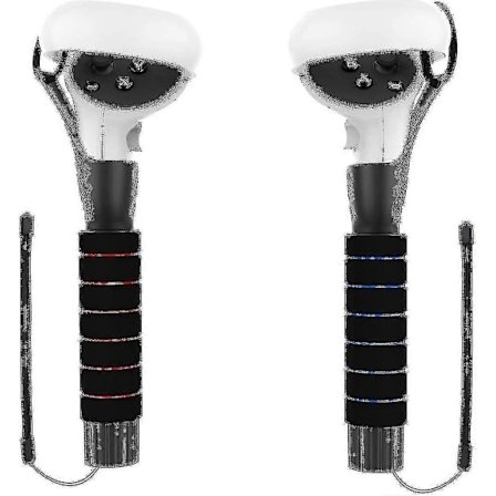 Dubbla Handtag Förlängningsgrepp För Oculus Quest, Quest 2 Eller Rift S-Kontroller Som Spelar Beat Saber-Spel 2024rui-Yvan