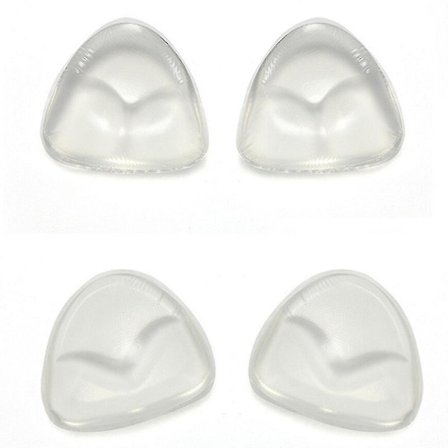 2x Silikon Gel BH Brystforstørrelser Bikini Push Up Pads Kyllingfileter Inserts
