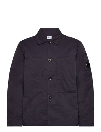 C.P. Company Overshirt Diagonal Flatt Nylon - Purple - M