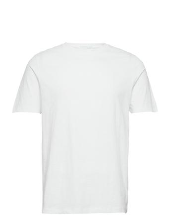 Basic Slub Tee S/S T-shirts Short-sleeved Vit Lindbergh