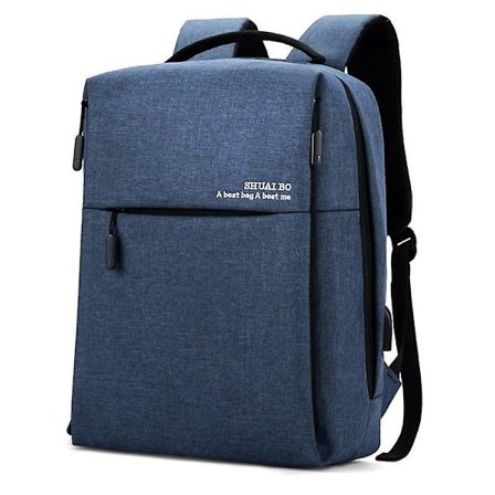 Vattentät nylonryggsäck för män Casual ryggsäck datorväska