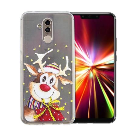 Huawei Mate 20 Lite joulu kuviollinen silikooni muovinen joustava takasuojakuori - Jouluporo Multicolor