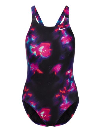 Nike Hydrastrong Multi Print Fastback Piece Patterned NIKE SWIM