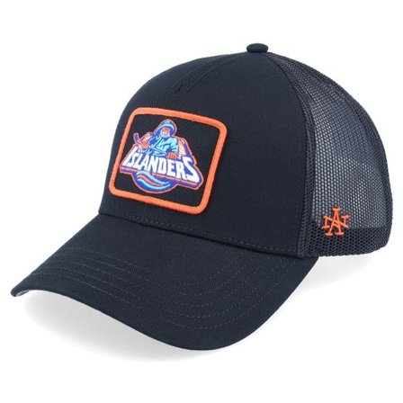 American Needle - NHL Svart trucker Keps - New York Islanders Valin Black Trucker @ Hatstore