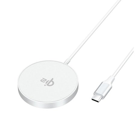SiGN Qi2 USB-C Wireless Charger with MagSafe 15W - White